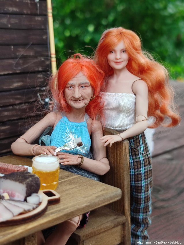 Лето в деревне — Авторские работы в частных коллекциях: домашние фото кукол и игрушек