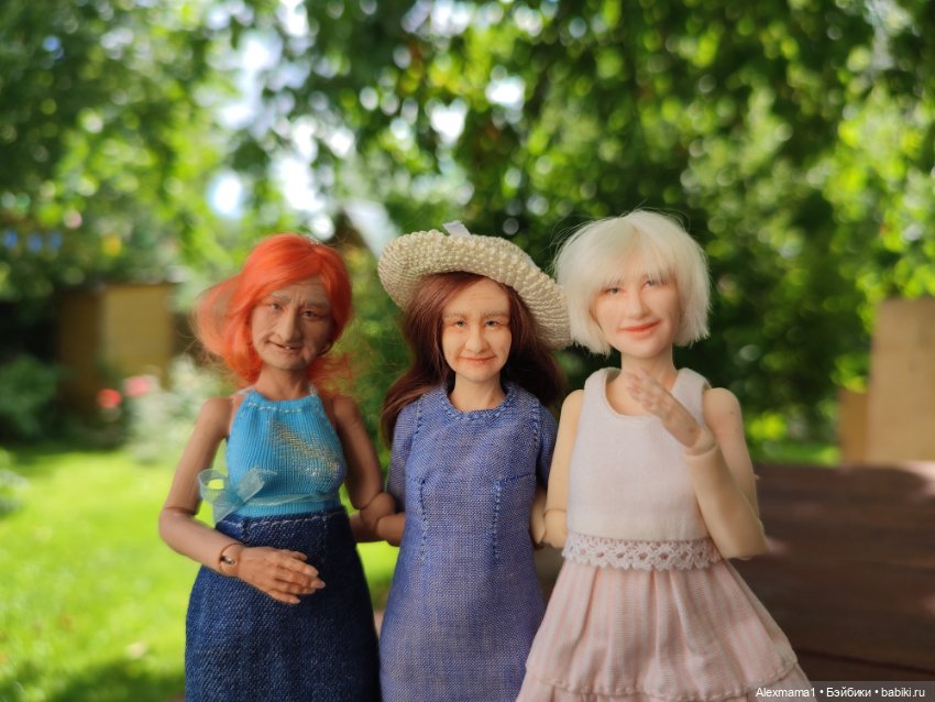 Лето в деревне — Авторские работы в частных коллекциях: домашние фото кукол и игрушек