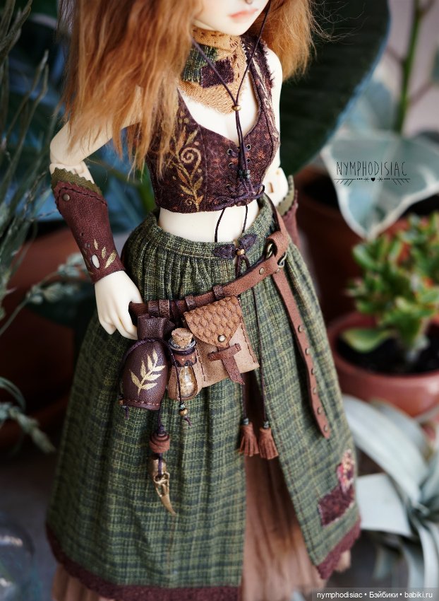 Forest Ranger- авторский наряд для Минифи (фото 2)