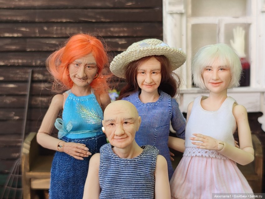 Лето в деревне — Авторские работы в частных коллекциях: домашние фото кукол и игрушек