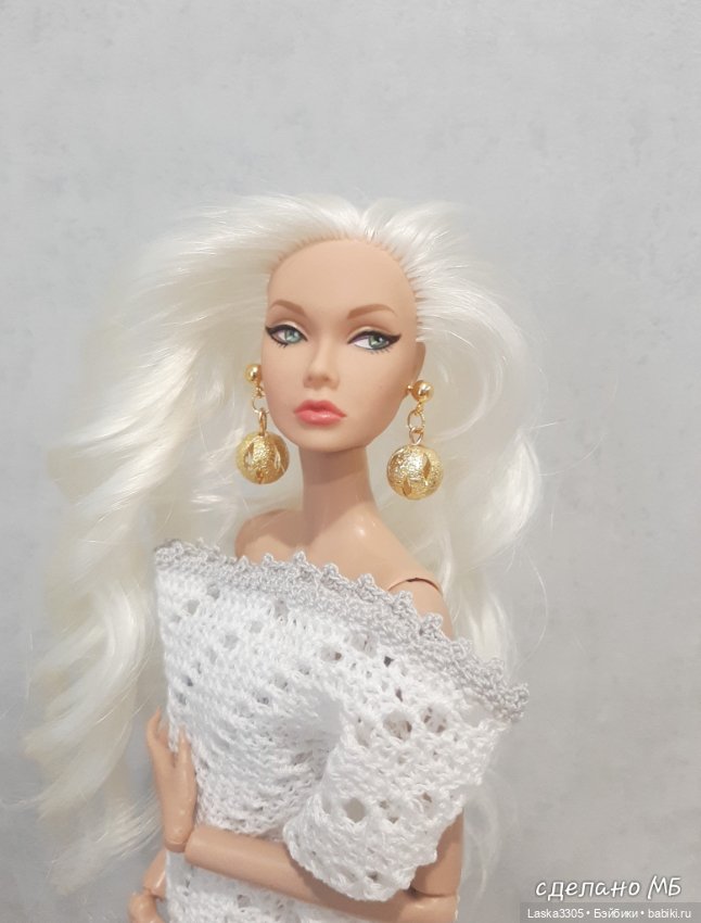 Серьги, часть 2 — Авторские украшения и аксессуары для кукол: фото (фото 8)