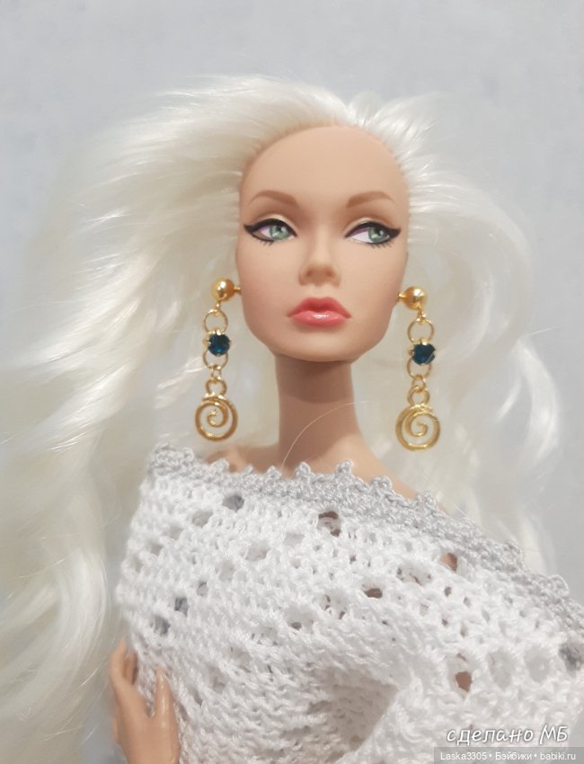 Серьги, часть 2 — Авторские украшения и аксессуары для кукол: фото