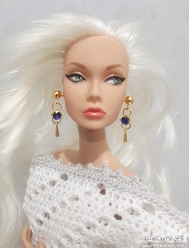 Серьги, часть 2 — Авторские украшения и аксессуары для кукол: фото