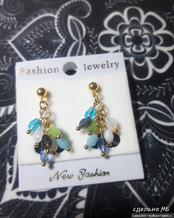 Серьги, часть 2 — Авторские украшения и аксессуары для кукол: фото