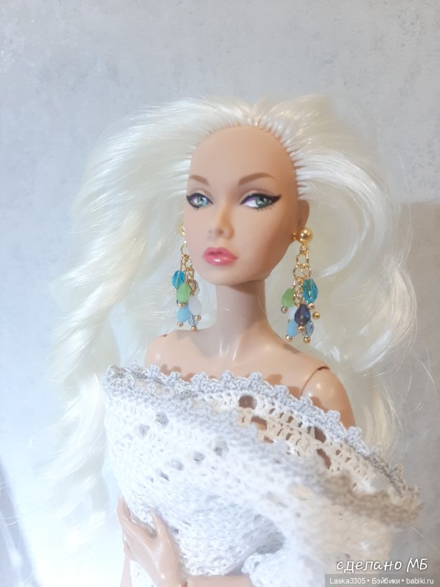 Серьги, часть 2 — Авторские украшения и аксессуары для кукол: фото