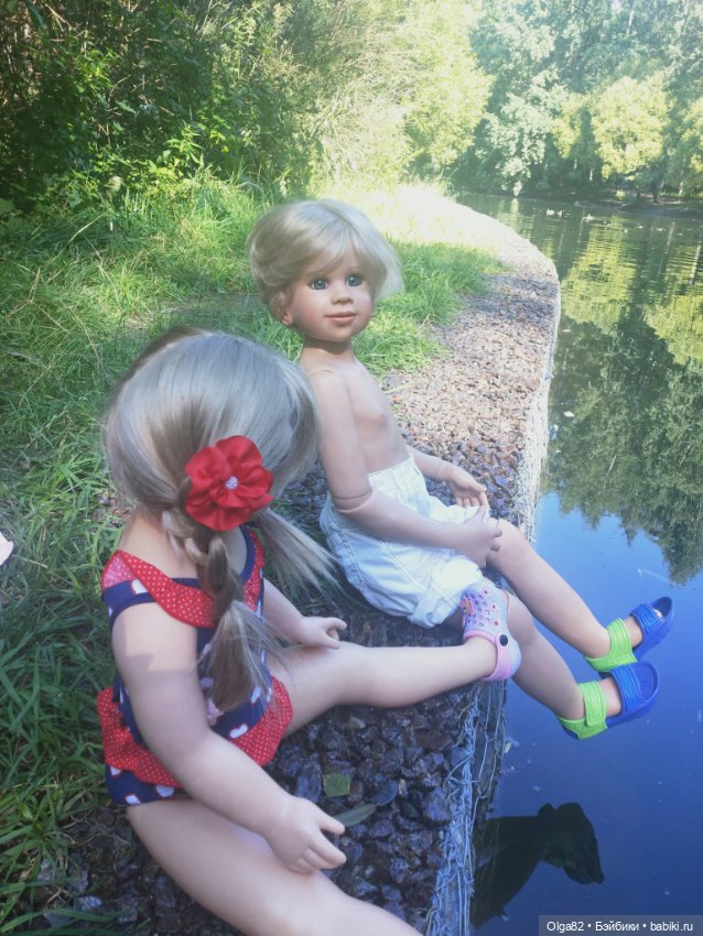 Летний зной — Куклы Monika Levenig и Monika Peter (фото 4)