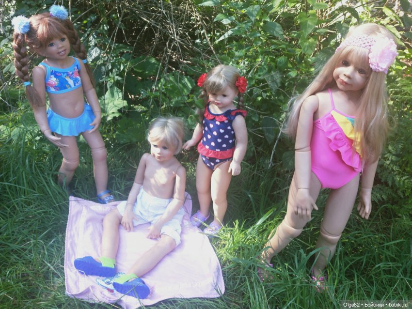 Летний зной — Куклы Monika Levenig и Monika Peter