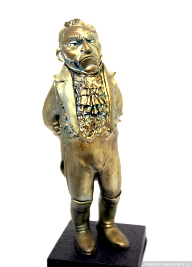 «Правитель канцелярии Иван Петрович» на выставке "Куклы с характером. Четвертая высота"