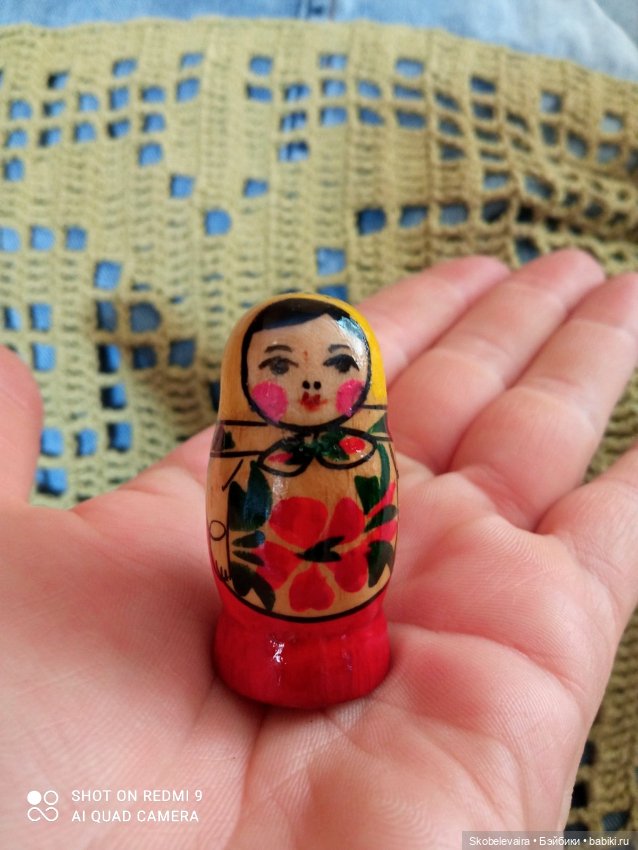 Излечение Матрёшки — Реставрация и преображение кукол: ремонт (фото 8)