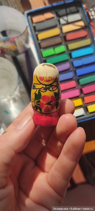 Излечение Матрёшки — Реставрация и преображение кукол: ремонт (фото 2)