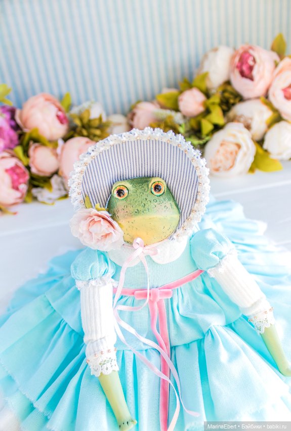 🐸 Лягушка Дакота 🐸 — Лепка авторских игрушек и папье