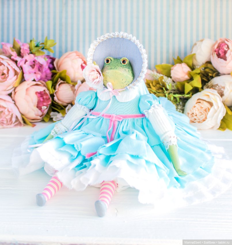 🐸 Лягушка Дакота 🐸 — Лепка авторских игрушек и папье