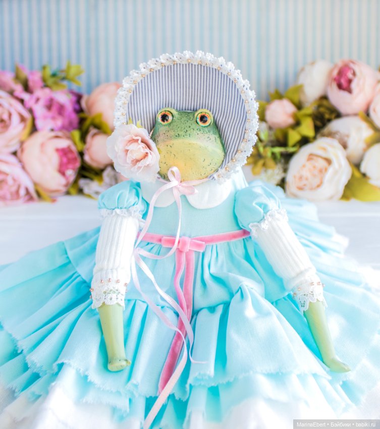 🐸 Лягушка Дакота 🐸 — Лепка авторских игрушек и папье