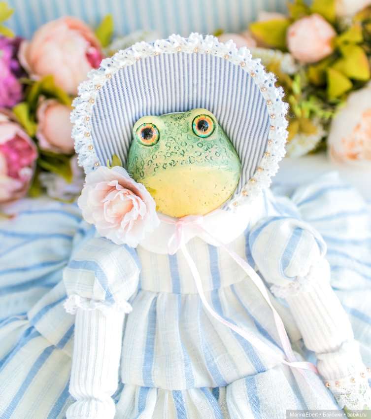 🐸 Лягушка Дакота 🐸 — Лепка авторских игрушек и папье (фото 2)