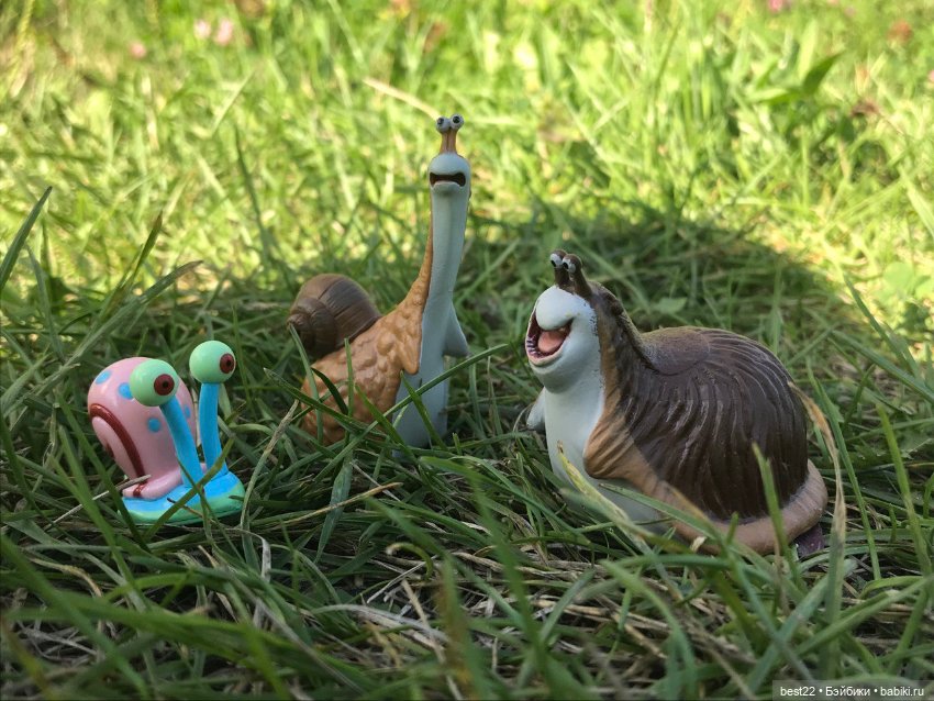 🐌 Gary, Mub and Grub — Коллекционные фигурки (разное): животные