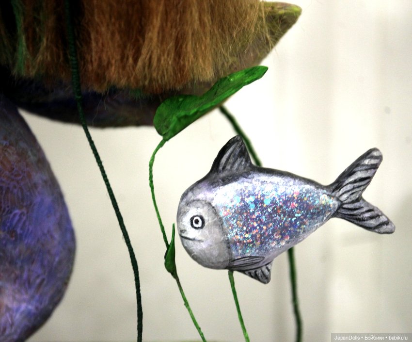 "Русалка" на выставке "Куклы с Характером. Четвертая высота" (фото 8)