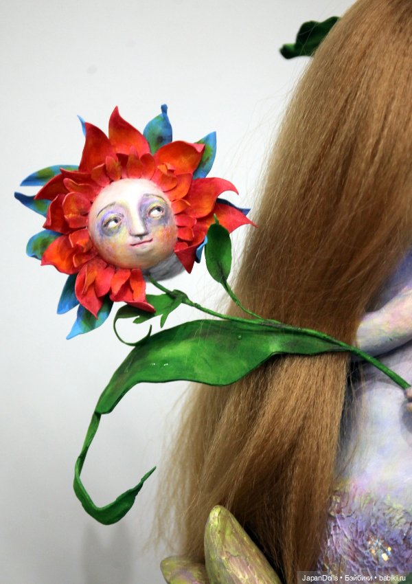 "Русалка" на выставке "Куклы с Характером. Четвертая высота" (фото 3)