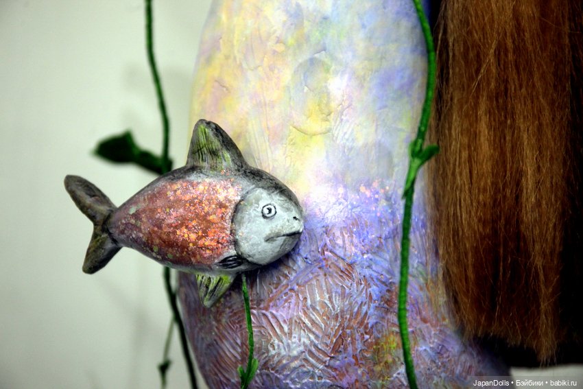 "Русалка" на выставке "Куклы с Характером. Четвертая высота" (фото 7)