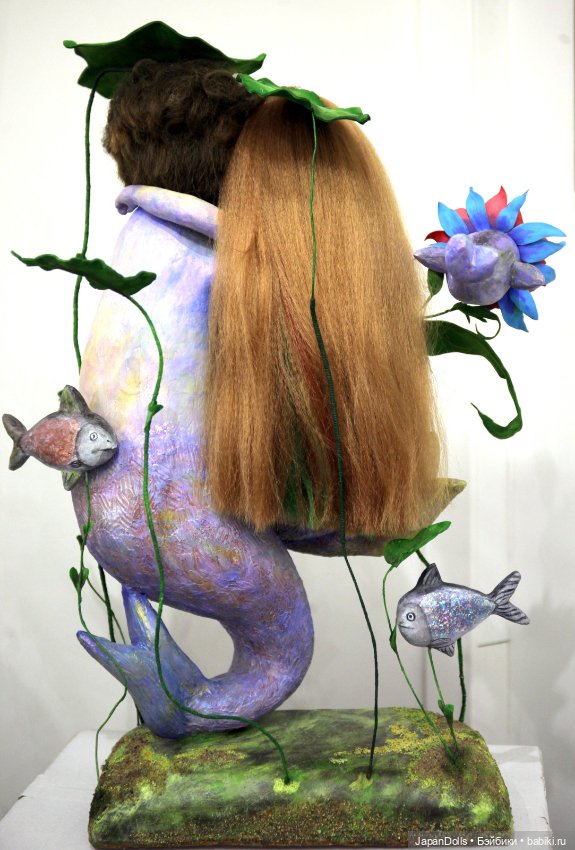 "Русалка" на выставке "Куклы с Характером. Четвертая высота" (фото 6)