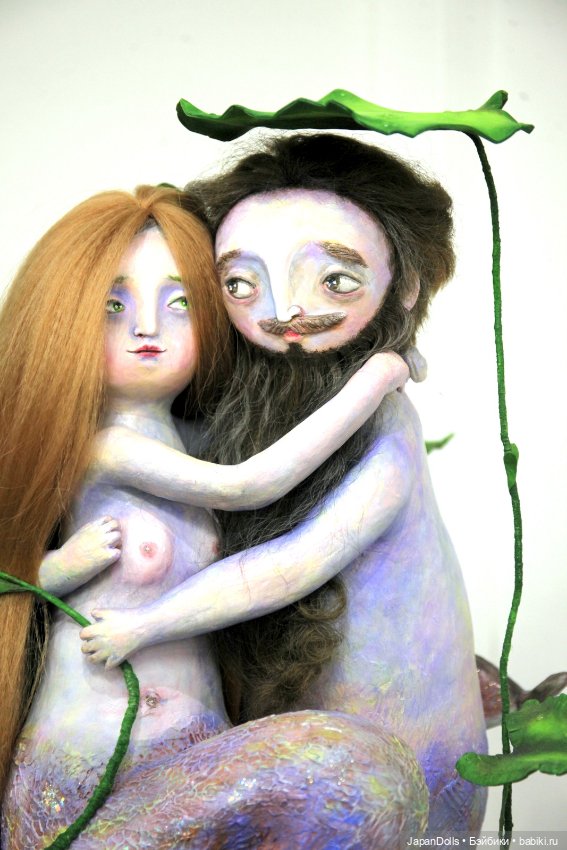 "Русалка" на выставке "Куклы с Характером. Четвертая высота" (фото 2)