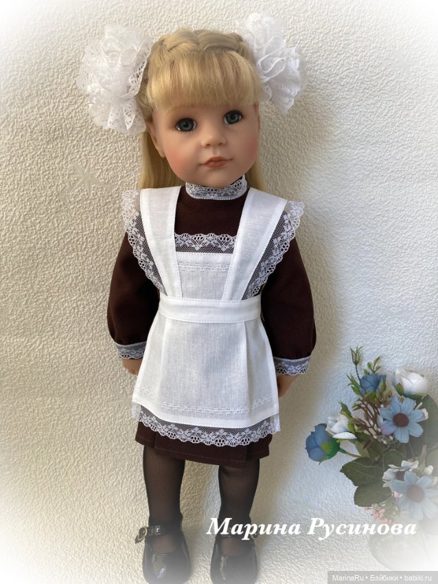 Готовимся к сентябрю — Одежда и обувь для кукол своими руками: фото (фото 2)