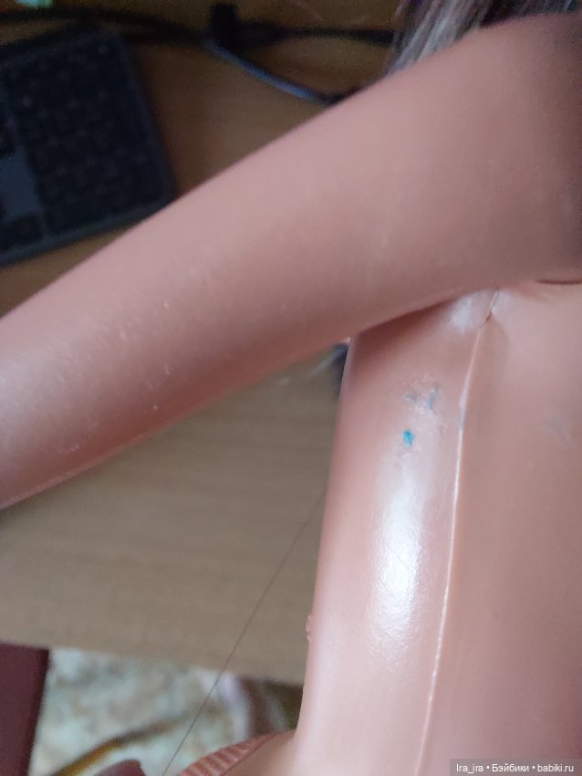 Полоса на лице Барби - нужна помощь (фото 3)