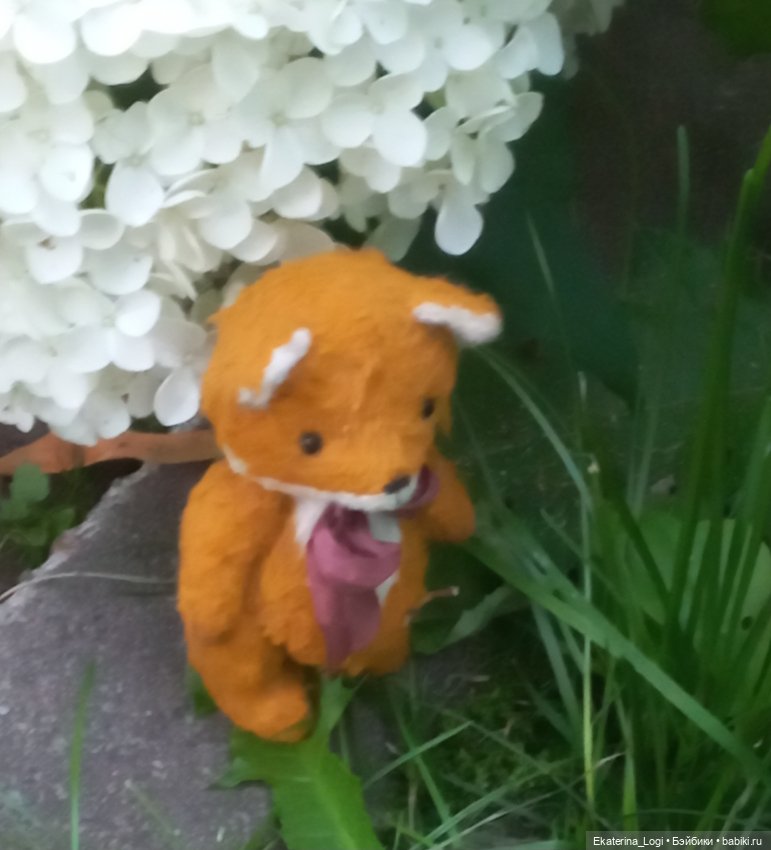 Летняя прогулка Лизаветы — Текстильные игрушки и примитивы: кофейные (фото 6)