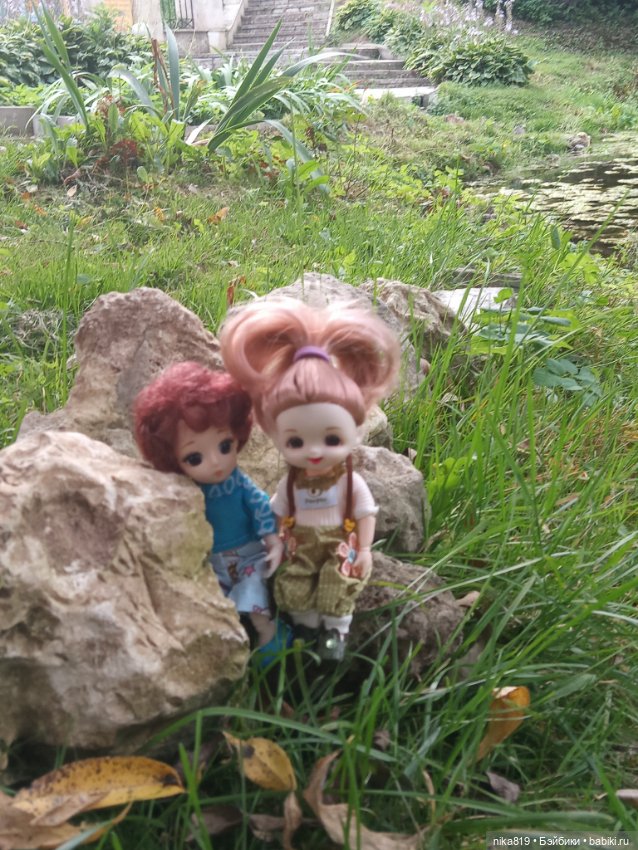 Прогулка в приусадебном парке