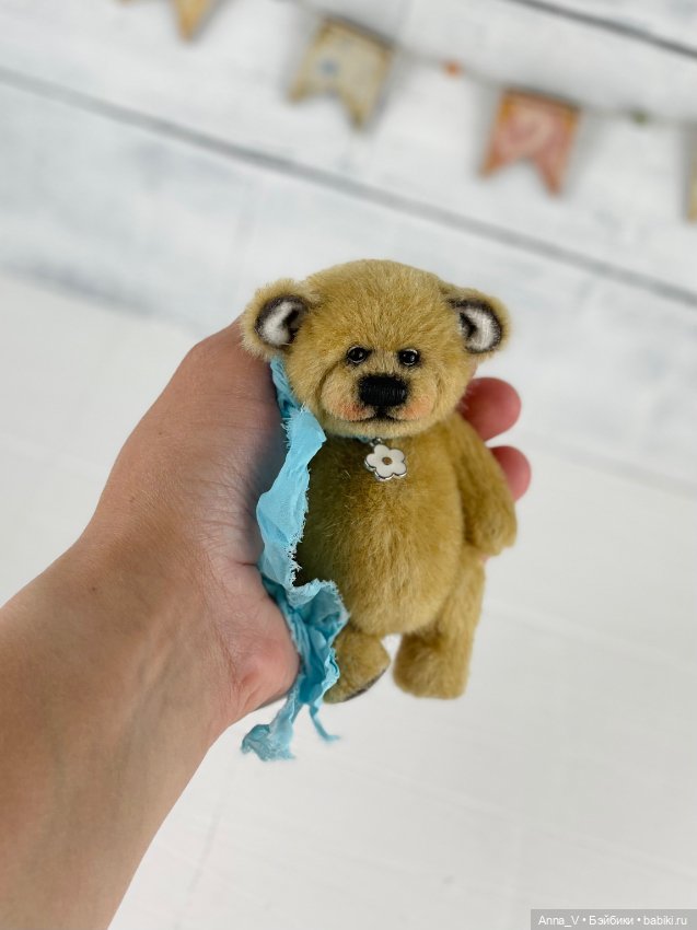 Тедди мишка Эби — Авторские мишки Тедди и друзья: фото