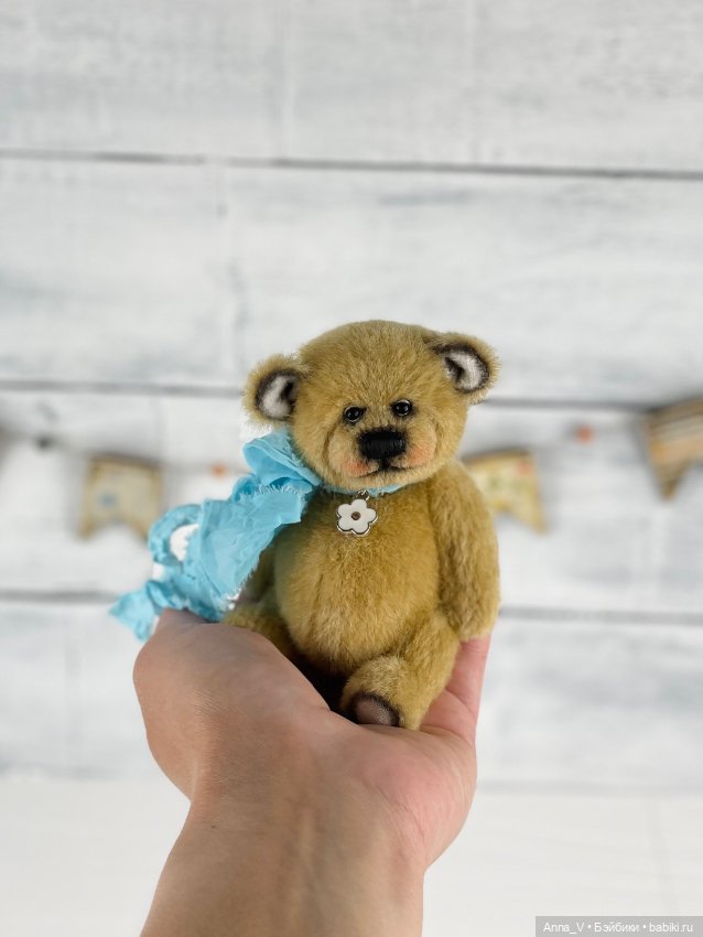 Тедди мишка Эби — Авторские мишки Тедди и друзья: фото (фото 2)