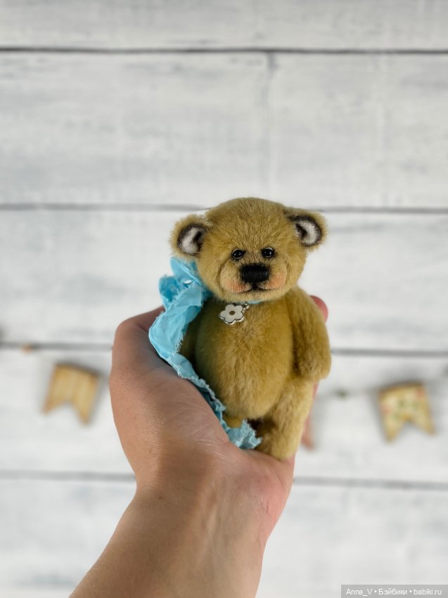 Тедди мишка Эби — Авторские мишки Тедди и друзья: фото (фото 3)