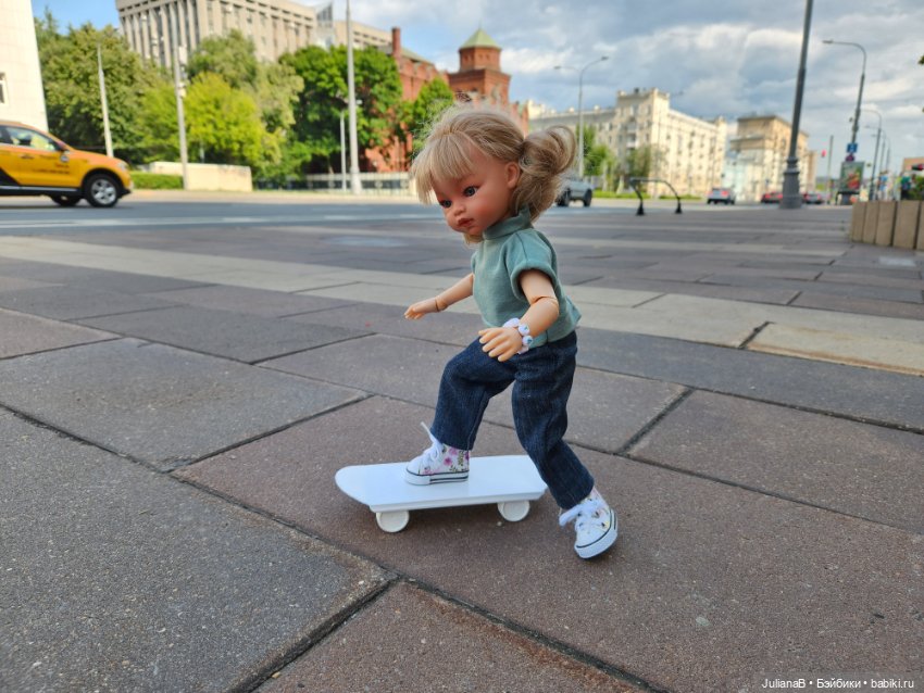 Первая прогулка Хуаниты — Испанские куклы (разное): Vestida de Azul