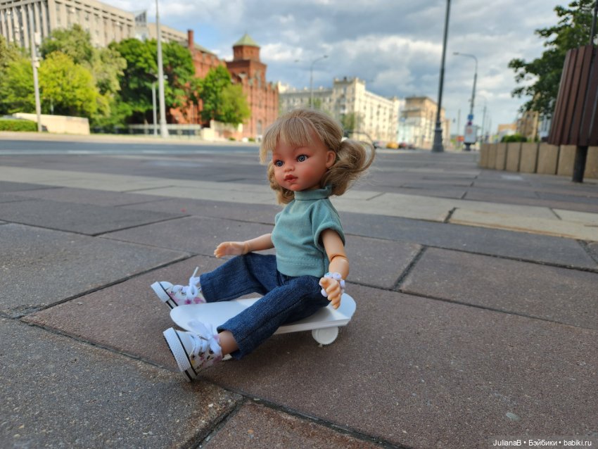 Первая прогулка Хуаниты — Испанские куклы (разное): Vestida de Azul (фото 2)