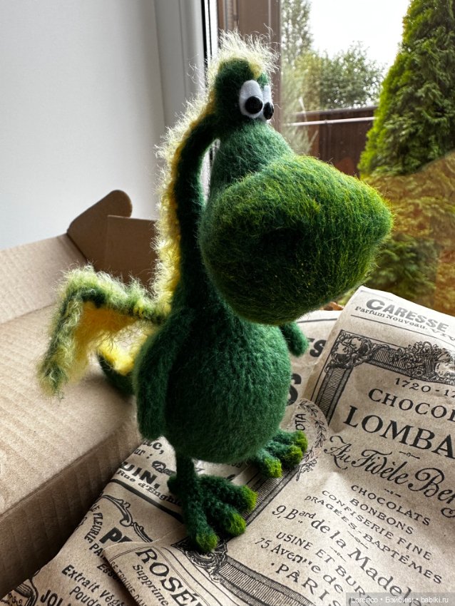 Дракончик — Домашние фото авторских игрушек: Тедди (фото 3)