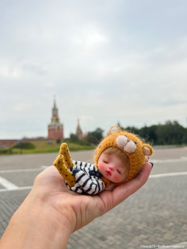 Прогулка в Кремле — Домашние фото авторских кукол: личные коллекции