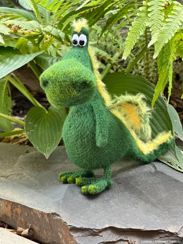 Дракончик — Домашние фото авторских игрушек: Тедди (фото 8)