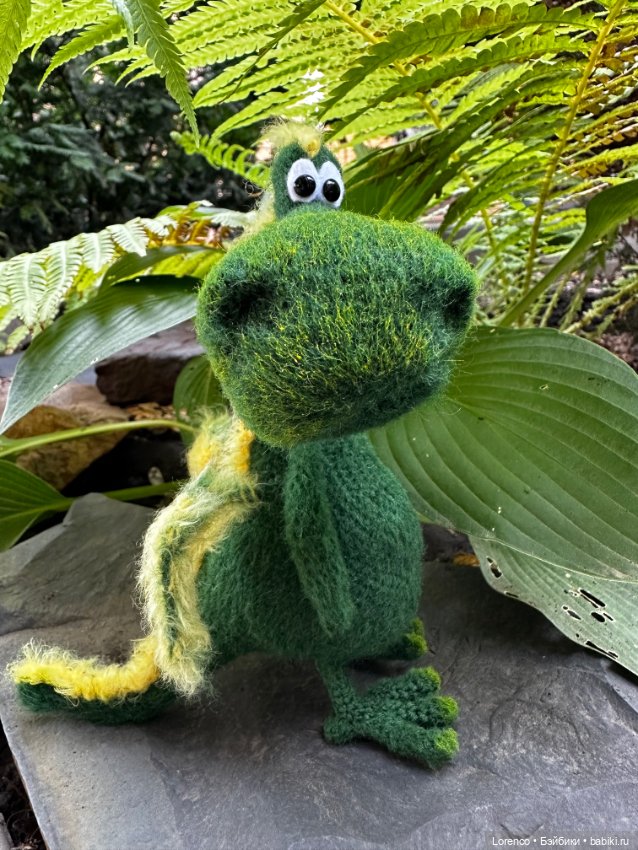 Дракончик — Домашние фото авторских игрушек: Тедди (фото 9)