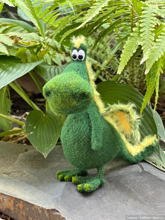 Дракончик — Домашние фото авторских игрушек: Тедди (фото 10)