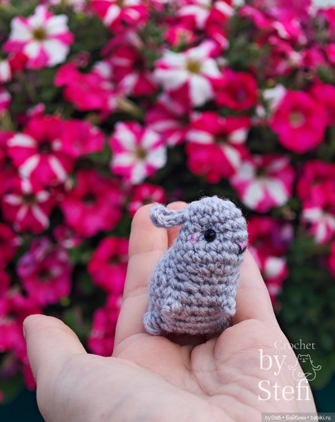 Кролики на прогулке — Вязаные игрушки и амигуруми: крючком (фото 8)