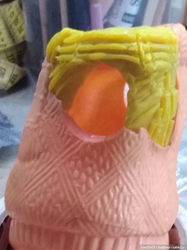 Лыжню! Ещё одна из работ по восстановлению игрушки из целлулоида (фото 10)