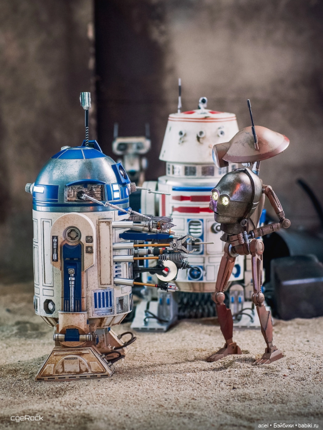 В Гонконге состоялся релиз сет фигурок R5-D4, пит-дроида и BD-72 от Hot Toys по мотивам сериала «Книга Бобы Фетта» (фото 3)