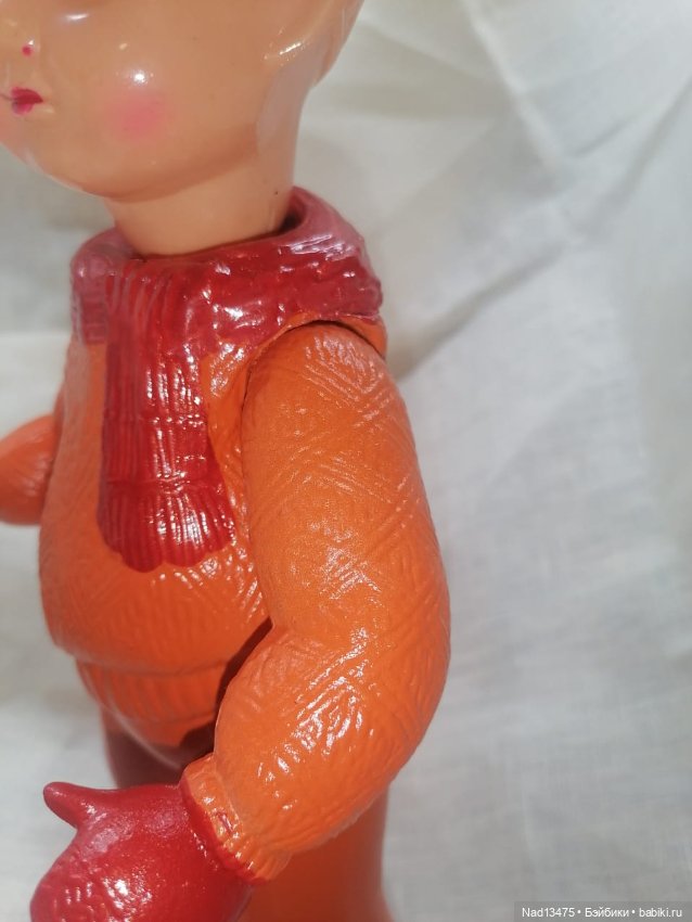 Лыжню! Ещё одна из работ по восстановлению игрушки из целлулоида