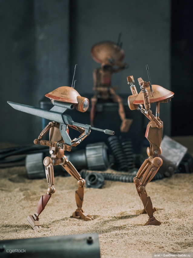 В Гонконге состоялся релиз сет фигурок R5-D4, пит-дроида и BD-72 от Hot Toys по мотивам сериала «Книга Бобы Фетта» (фото 4)