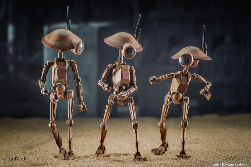 В Гонконге состоялся релиз сет фигурок R5-D4, пит-дроида и BD-72 от Hot Toys по мотивам сериала «Книга Бобы Фетта»