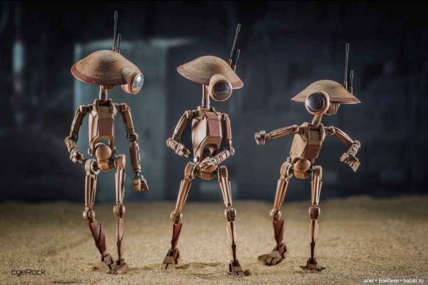 В Гонконге состоялся релиз сет фигурок R5-D4, пит-дроида и BD-72 от Hot Toys по мотивам сериала «Книга Бобы Фетта»