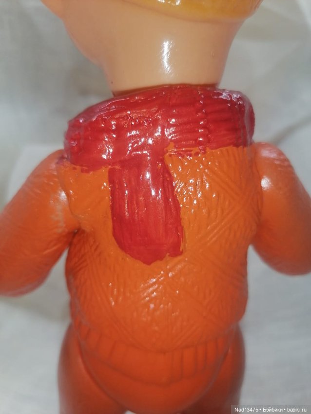 Лыжню! Ещё одна из работ по восстановлению игрушки из целлулоида