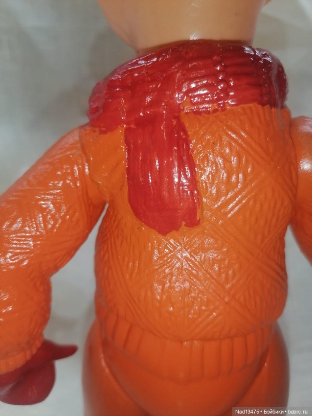 Лыжню! Ещё одна из работ по восстановлению игрушки из целлулоида