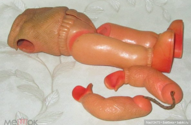 Лыжню! Ещё одна из работ по восстановлению игрушки из целлулоида (фото 3)