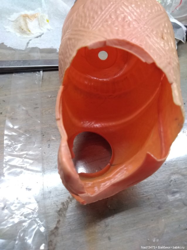 Лыжню! Ещё одна из работ по восстановлению игрушки из целлулоида (фото 7)