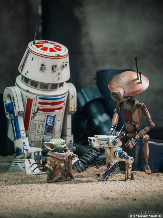 В Гонконге состоялся релиз сет фигурок R5-D4, пит-дроида и BD-72 от Hot Toys по мотивам сериала «Книга Бобы Фетта» (фото 9)